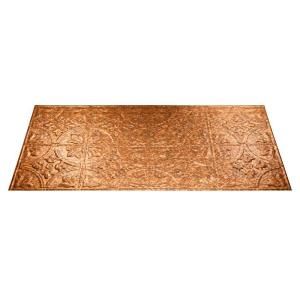 Fasade Traditional 2   2 ft. x 4 ft. Cracked Copper Glue up Ceiling Tile G51 19
