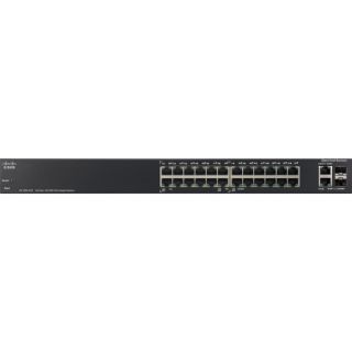 Cisco SF200 24P 24 Port 10/100 PoE Smart Switch Cisco Racks, Mounts, & Servers