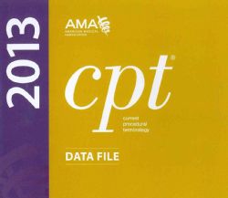 CPT 2013 Data File (CD ROM) Medical