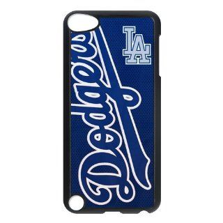 MLB Los Angeles Dodgers Logo Ipod Touch 5th Hard Cover Case Cell Phones & Accessories