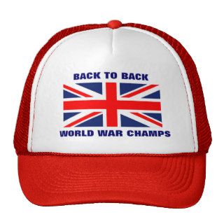 BACK TO BACK WORLD WAR CHAMPS HAT