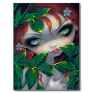 "Poisonous Beauties IV Poison Ivy" Postcard