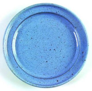 Dansk Nielstone Blue Salad Plate, Fine China Dinnerware   Stoneware,Blue,Speckle