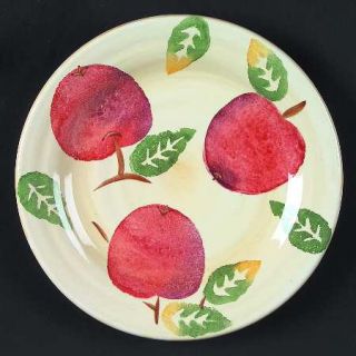 Culinary Arts Apple Salad Plate, Fine China Dinnerware   Studio, Fruit Center, G