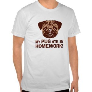 Funny Pug T Shirt