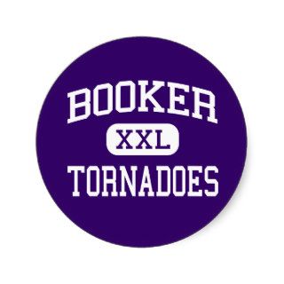 Booker   Tornadoes   High   Sarasota Florida Stickers