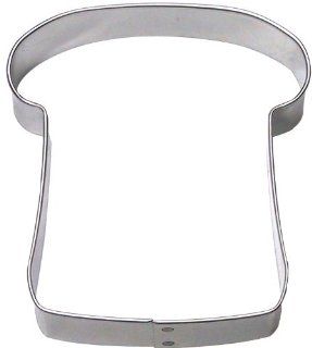 Slice of Bread Tin Cookie Cutter 4" C7562 Kitchen & Dining