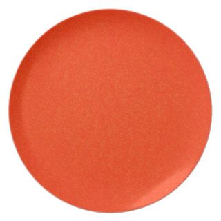Orange Stone Textured Plate