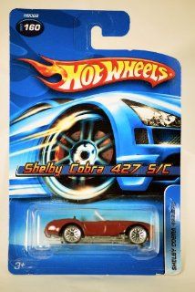 Hot Wheels Shelby Cobra 427 S/c 2005 #160 Red 164 Scale Toys & Games