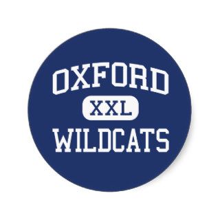 Oxford Wildcats Middle Oxford Michigan Stickers