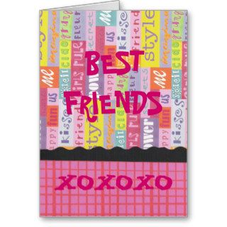 Best Friends Girls Cards