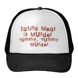 Eating Meat is Murder Hat