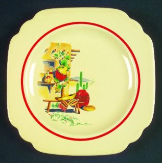 Homer Laughlin  Hacienda Bread & Butter Plate, Fine China Dinnerware   Century S