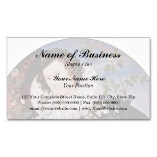 Man among the roses Detail by Nicholas Hilliard Business Cards