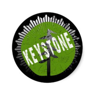 Keystone Decay Logo Stickers