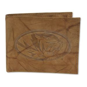 Missouri Tigers Rico Industries Brown Leather Wallet