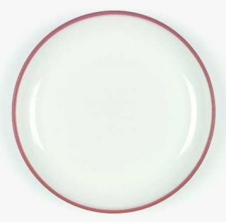 Pottery Barn Phoenix Dinner Plate, Fine China Dinnerware   White, Terra Cotta Tr