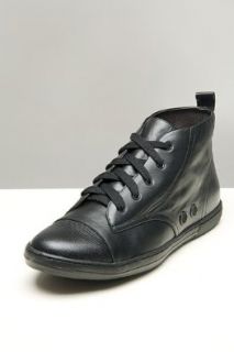 Gram 383g Black Lea Leather Sneakers Shoes