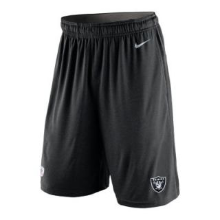 Nike Fly (NFL Oakland Raiders) Mens Training Shorts   Black
