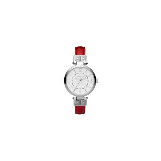 LIZ CLAIBORNE Red Iconic Watch, Womens