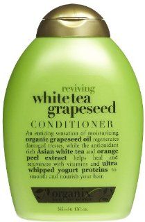 Organix Whitetea Grapeseed Conditioner   13 fl. oz (384.5 ml)  Standard Hair Conditioners  Beauty