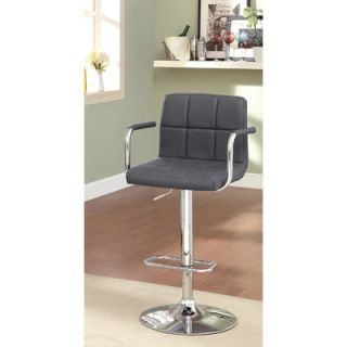 Hokku Designs Goldmember 24.5 Adjustable Swivel Bar Stool IDF BR6917 Color 