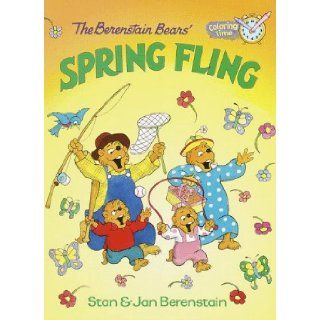 The Berenstain Bears Spring Fling (Coloring Book) Stan Berenstain, Jan Berenstain 9780679894735 Books