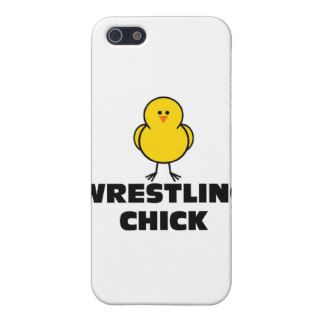 Wrestling Chick iPhone 5 Case