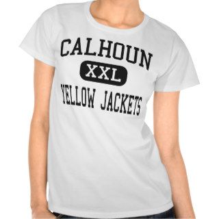 Calhoun   Yellow Jackets   High   Calhoun Georgia T Shirts