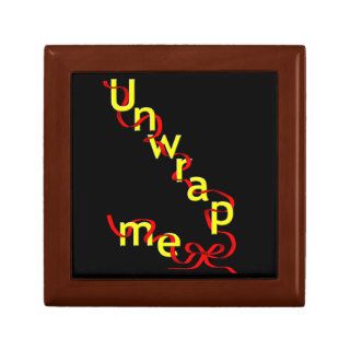 Unwrap me i'm your present his / hers gift boxes