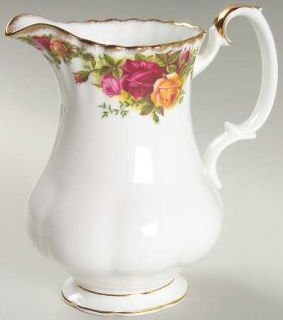Royal Albert Old Country Roses 24 Oz Pitcher, Fine China Dinnerware   Montrose S