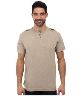 Request Rich Knit Top Mens Short Sleeve Pullover (Metallic)