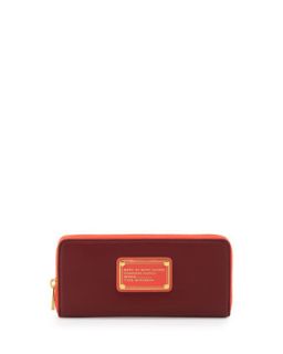 Too Hot to Handle Slim Zip Wallet, Cabernet Multi   MARC by Marc Jacobs