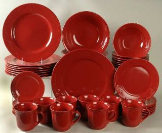 Kennex Group (China) Isabella Cinnamon 43 Piece Set, Fine China Dinnerware   All