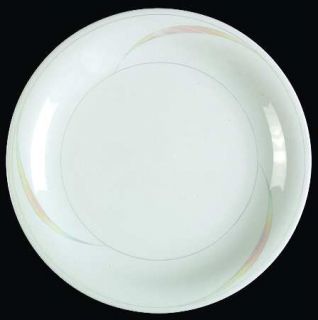 Rorstrand Claire De Lune Salad Plate, Fine China Dinnerware   Iridescent Curved