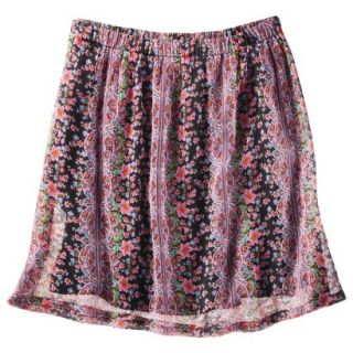 Mossimo Supply Co. Juniors Chiffon Crinkle Skirt   Purple S(3 5)