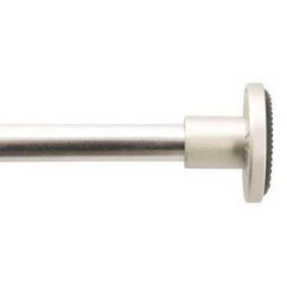 Home Decorators Collection 28 in.   48 in. L Satin Nickel 7/16 in. Spring Tension Curtain Rod 03 0346P