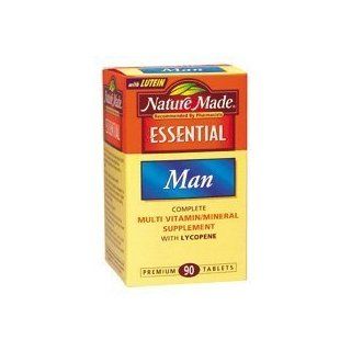Essential Man, Complete Multi Vitamin/Mineral, 90 Tabs Health & Personal Care