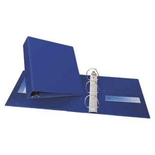 Avery Durable Binder with Two Booster EZD Rings, 3 Capacity   Navy Blue