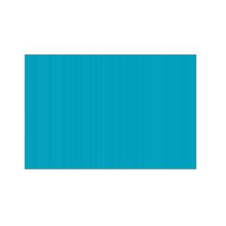 Plain Teal Background Lawn Sign