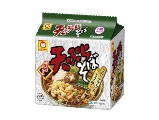 Maruchan, Instant Japanese Soba Noodle with Tenpura, 3.3oz(93g) X 5pcs(for 5 Servings)[japan Import]  Prepared Noodle Bowls  Grocery & Gourmet Food