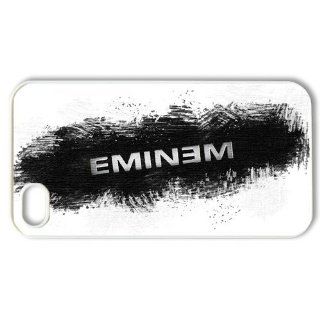 DIY Case Famous Singer Eminem Printed on Plastic Hard Back Case Cover for Iphone 4/4s DPC 15224 (2) Cell Phones & Accessories
