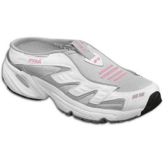 RYKÄ Women's Veritas Mule ( sz. 09.5, White/Silver/Pink  Width   B   Medium ) Shoes