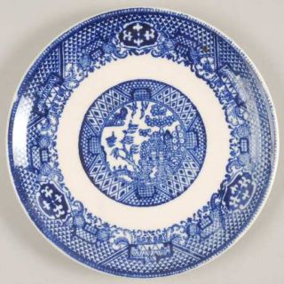 SCIO Blue Willow  Bread & Butter Plate, Fine China Dinnerware   Donna Shape, Blu