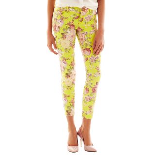 I Jeans By Buffalo Floral Print Cropped Pants, Womens