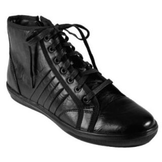Boston Traveler Mens High Top Lace up Sneakers Shoes