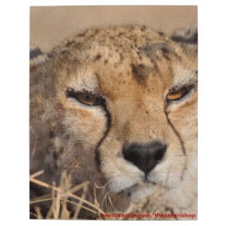 Close up of cheetah face staring into the distance jigsaw puzzle
