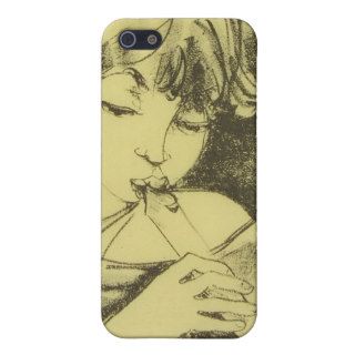 Girl with Flute iPhone 4 Case