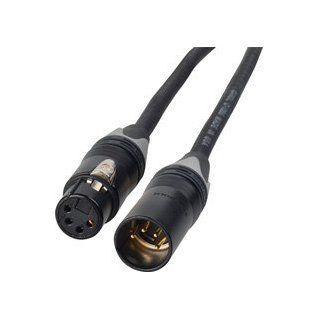 12V DC Power Cable 4 Pin XLR Male to 4 Pin XLR Female   3 Foot by Laird Electronics