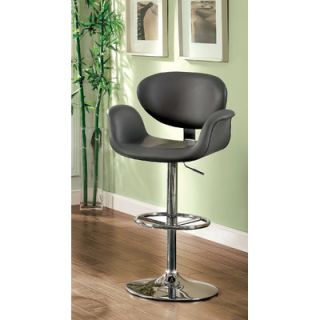 Hokku Designs Ruperte 24.5 Adjustable Swivel Bar Stool IDF BR6918 Color Gray